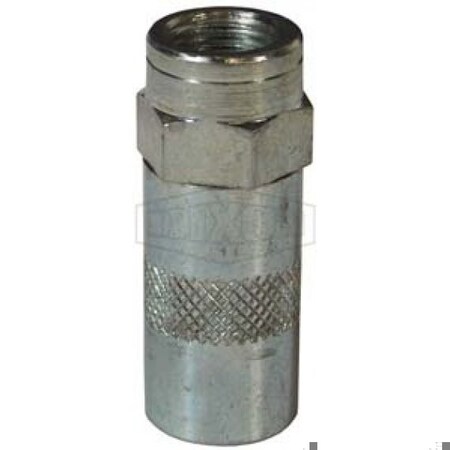 Dixon Grease Whip Hose Coupler, 1/8-27 Nominal, FNPT End Style, Steel GWHC-FFR